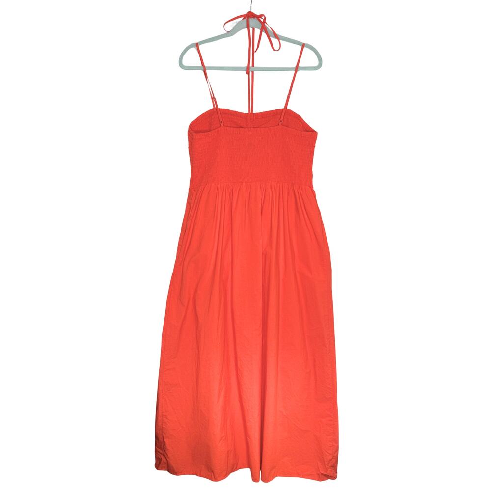 Universal Thread Smocked Cut-Out Maxi Dress XL Sunset Glam Tropical Beach Boho - Picture 9 of 9